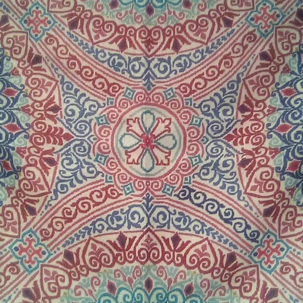 Mandela Tassel Textile Tablecloth